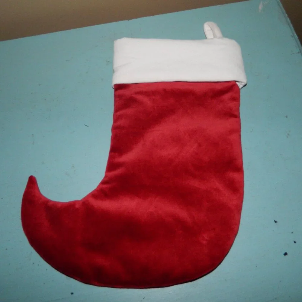 Pottery Barn Classic Velvet Christmas Stocking 